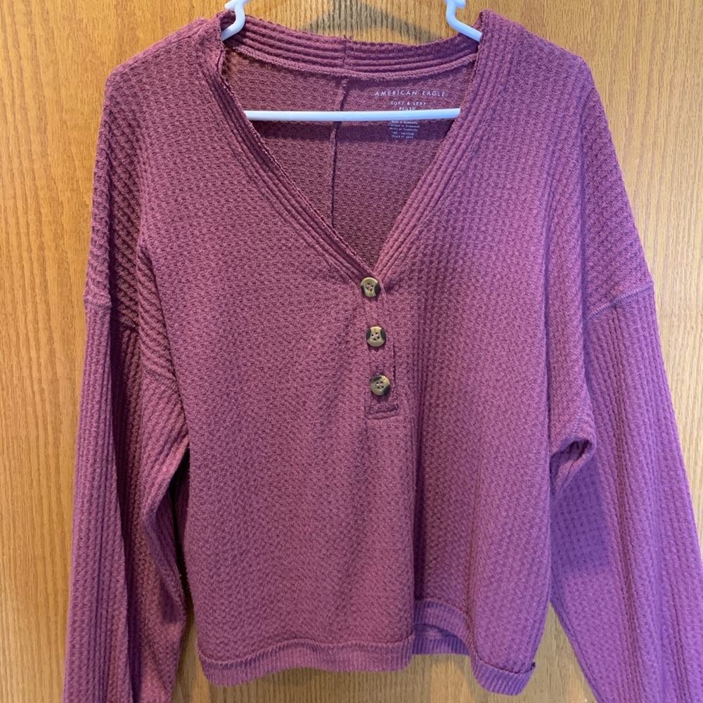 Button-Up Sweater - Picture 3 of 3